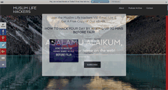 Desktop Screenshot of muslimlifehackers.com