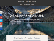 Tablet Screenshot of muslimlifehackers.com